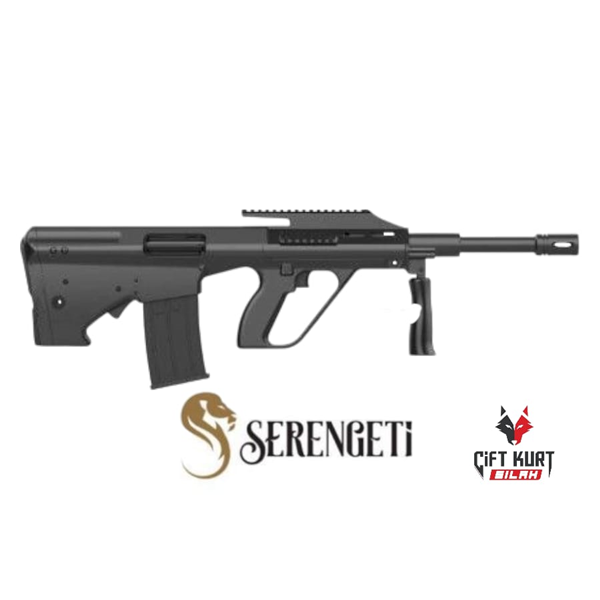 Serengeti AUG 12 Siyah Bullpup Şarjörlü Otomatik Av Tüfeği